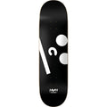 nvmw skateboard deck black